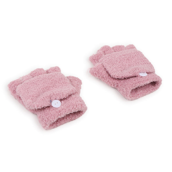 TIPY TIPY TAP HOODED GLOVES - PINK