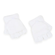 TIPY TIPY TAP HOODED GLOVES - WHITE
