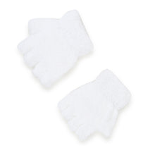 TIPY TIPY TAP HOODED GLOVES - WHITE