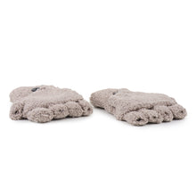 TIPY TIPY TAP HOODED GLOVES - BEIGE