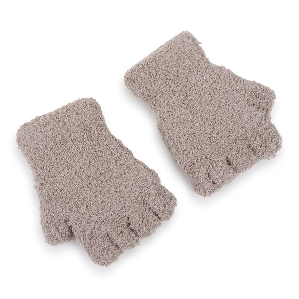 TIPY TIPY TAP HOODED GLOVES - BEIGE