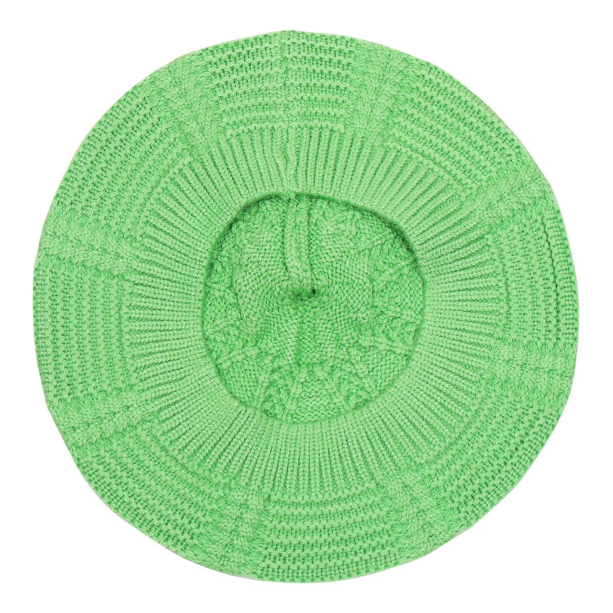TIPY TIPY TAP WOOL BERET HAT - GREEN