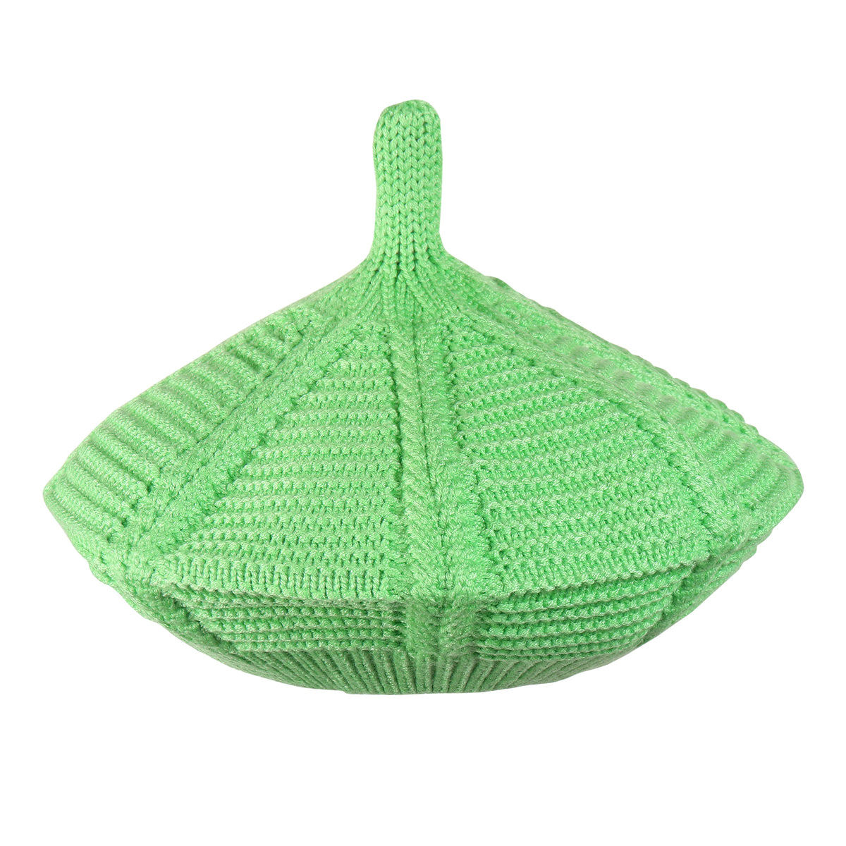 TIPY TIPY TAP WOOL BERET HAT - GREEN