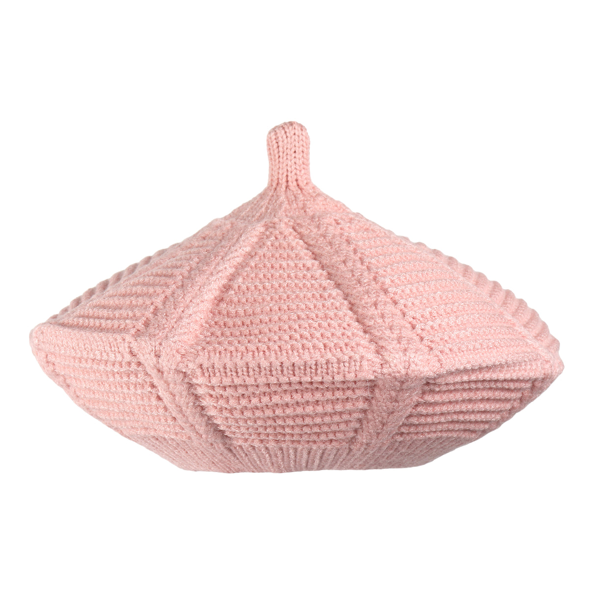 TIPY TIPY TAP WOOL BERET HAT - PINK