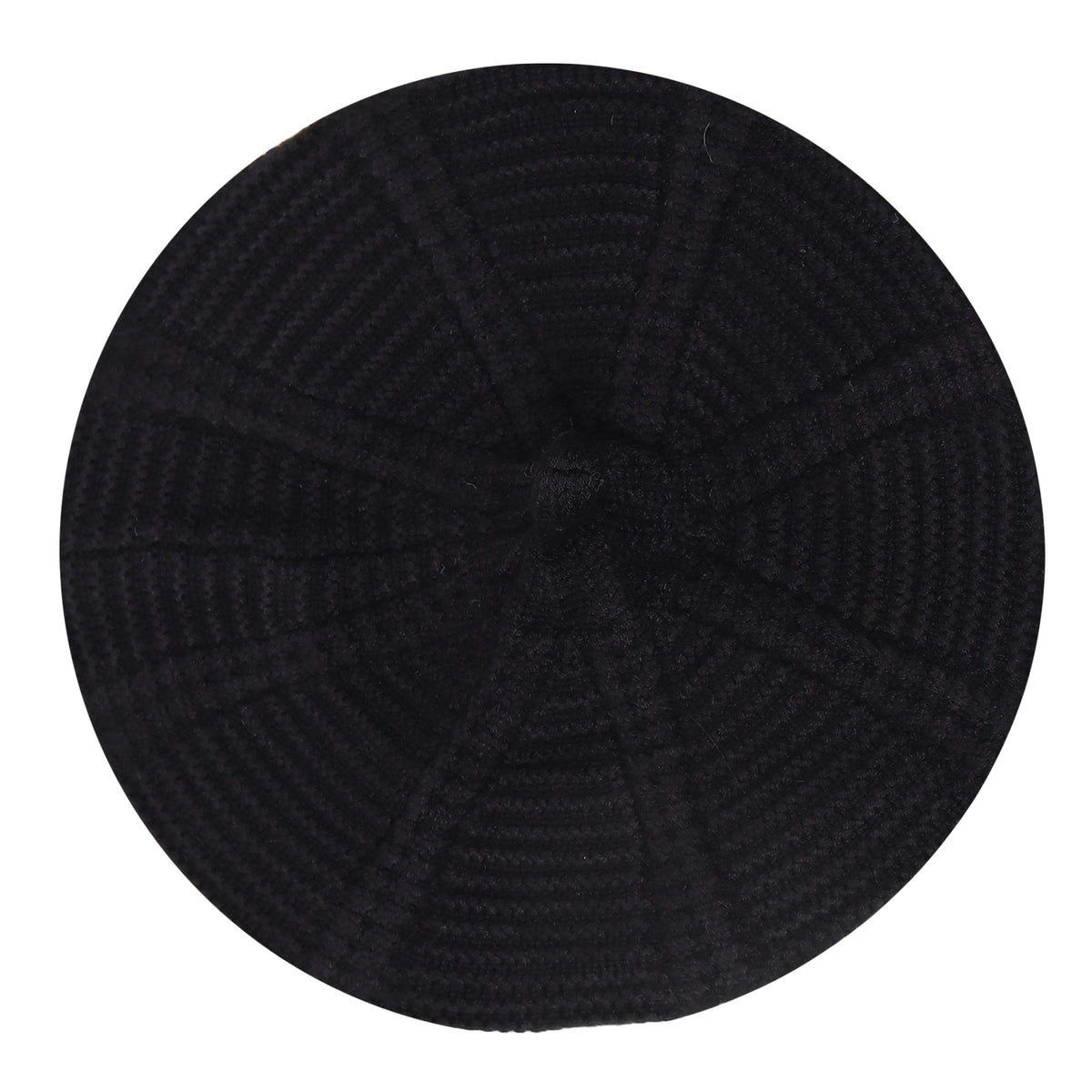 TIPY TIPY TAP WOOL BERET HAT - BLACK
