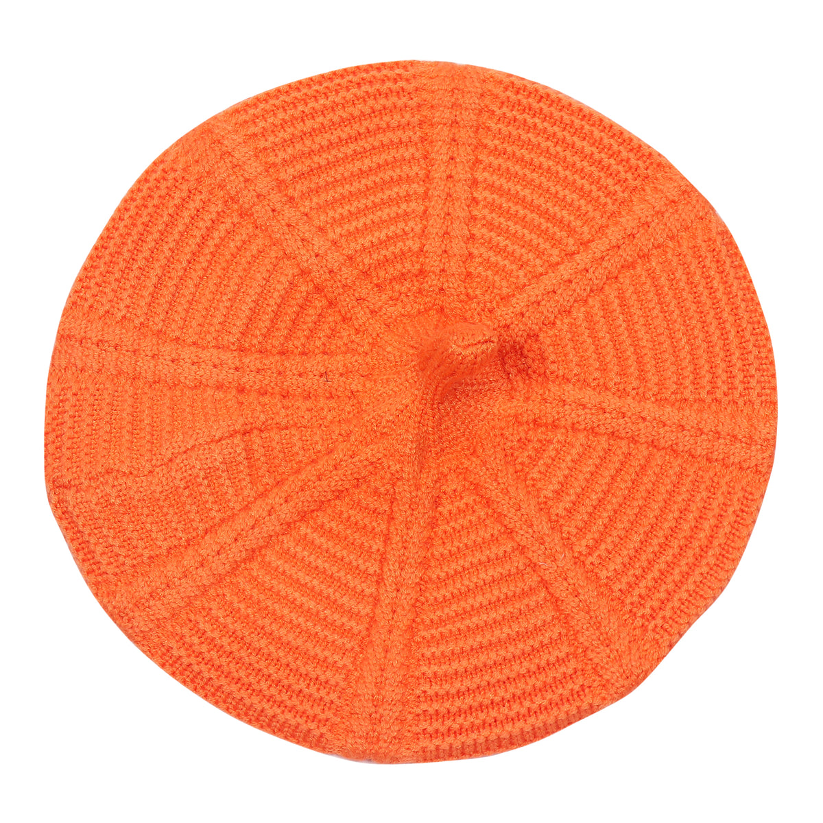 TIPY TIPY TAP WOOL BERET HAT - ORANGE