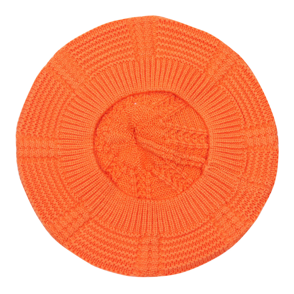 TIPY TIPY TAP WOOL BERET HAT - ORANGE