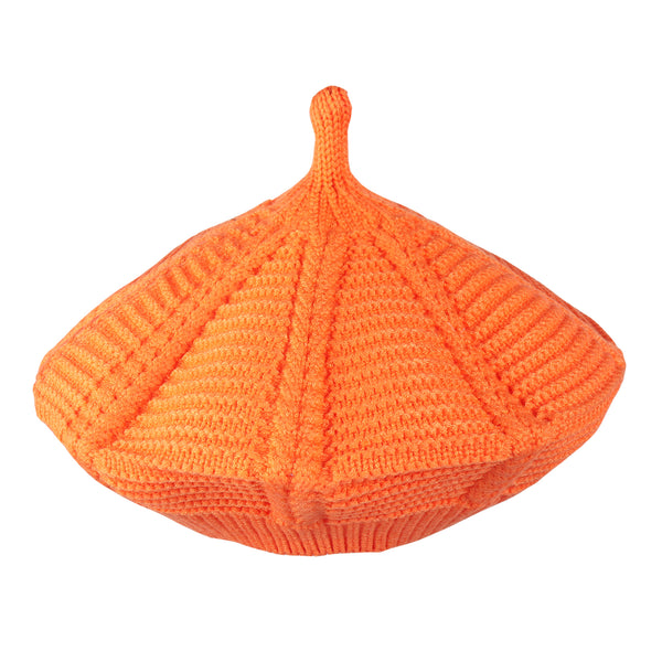 TIPY TIPY TAP WOOL BERET HAT - ORANGE