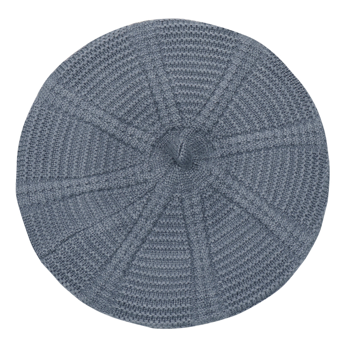 TIPY TIPY TAP WOOL BERET HAT - GREY