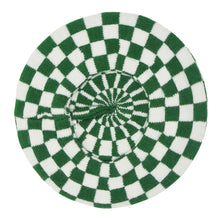 TIPY TIPY TAP CHECKS WINTER BERET - GREEN
