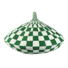 TIPY TIPY TAP CHECKS WINTER BERET - GREEN