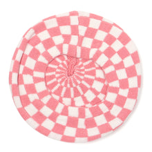TIPY TIPY TAP CHECKS WINTER BERET - PINK