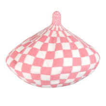 TIPY TIPY TAP CHECKS WINTER BERET - PINK