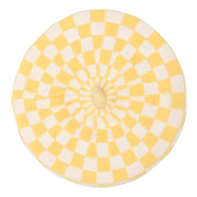 TIPY TIPY TAP CHECKS WINTER BERET - YELLOW