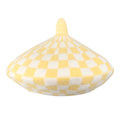 TIPY TIPY TAP CHECKS WINTER BERET - YELLOW