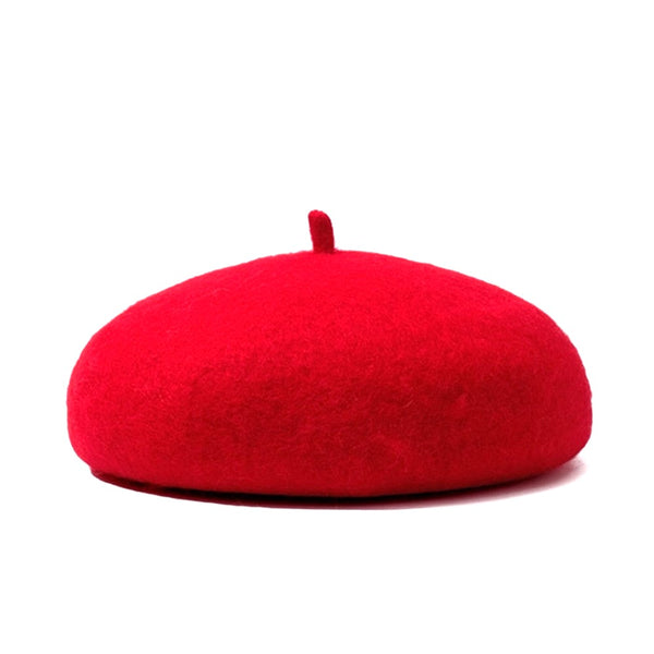 TIPY TIPY TAP WINTER BERET CAP - RED