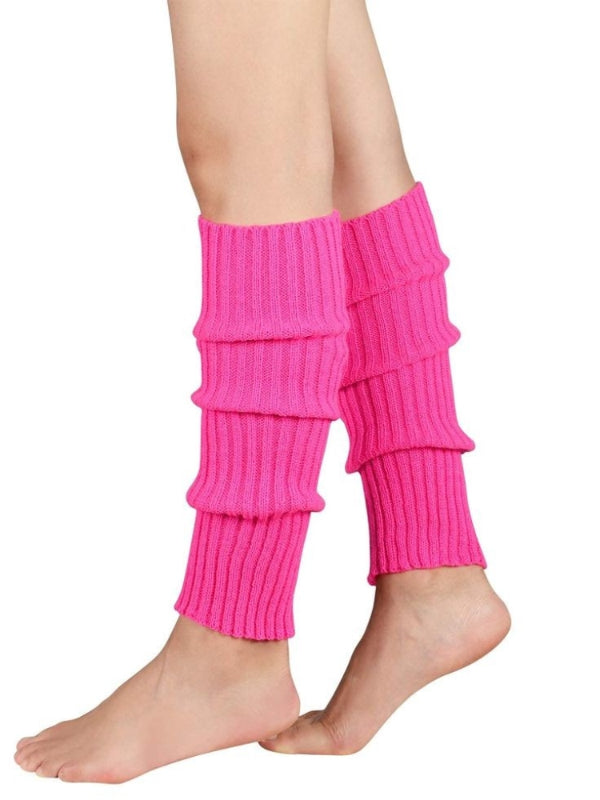 TIPY TIPY TAP WOOLEN LEGWARMER - NEON PINK