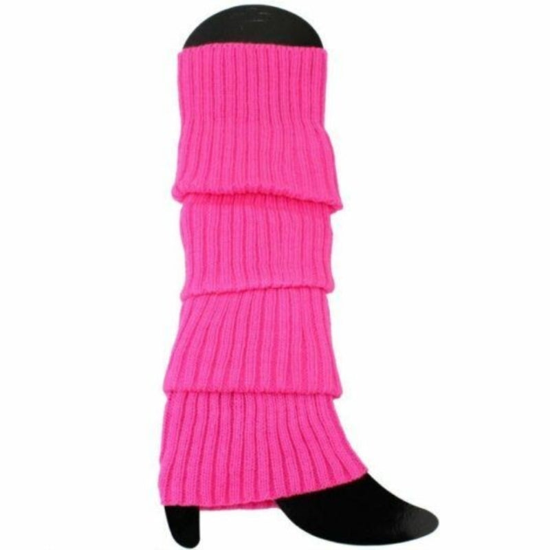 TIPY TIPY TAP WOOLEN LEGWARMER - NEON PINK